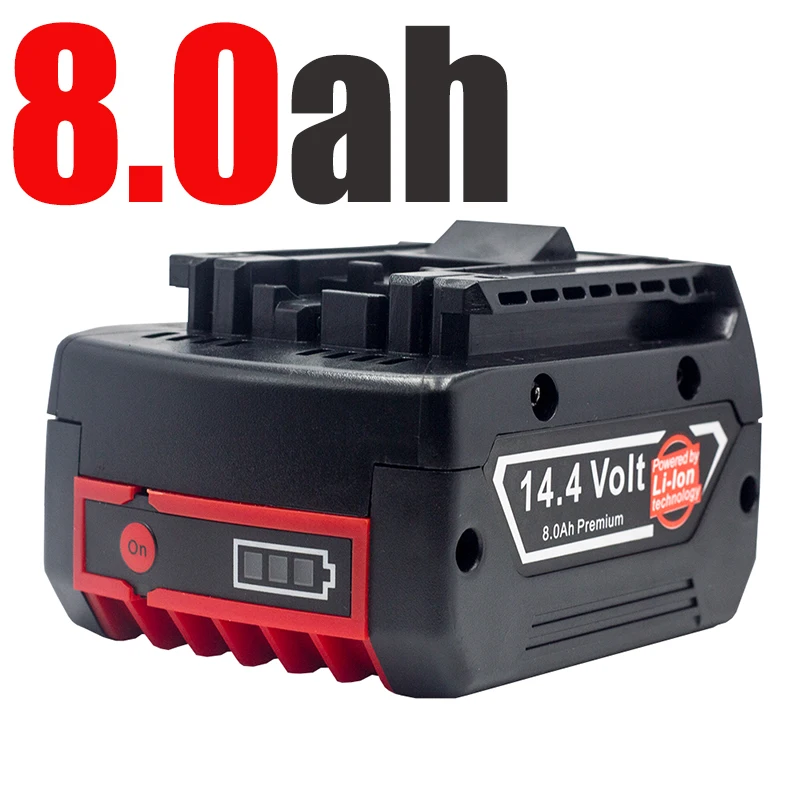 

Новинка 14,4 в 1080 Ач для Bosch GBH GDR GSR DDS180 BAT614G Электроинструмент сменный литий-ионный аккумулятор зарядное устройство