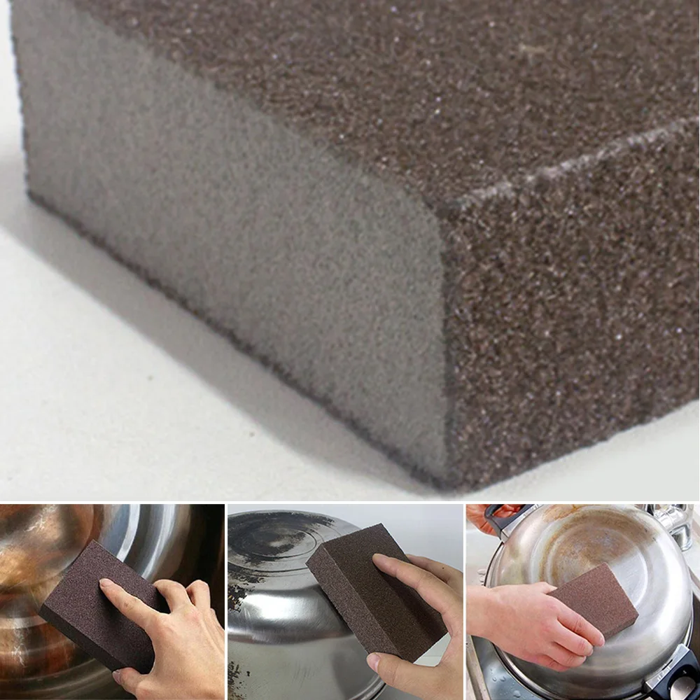 

Magic Sponge Nano Eraser Rust Remover Brush Dish Pot Cleaning Emery Descaling Clean Rub Pots Kitchen Tools Gadgets Accessories