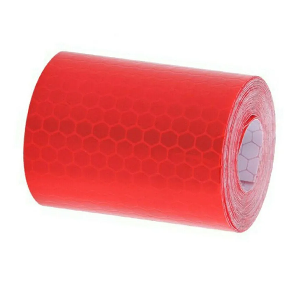 

1 Roll Car Reflective Tape Sticker Safety Mark Car Styling Self Adhesive Warning Tape Motorcycle Bicycle Film Decoration Tool