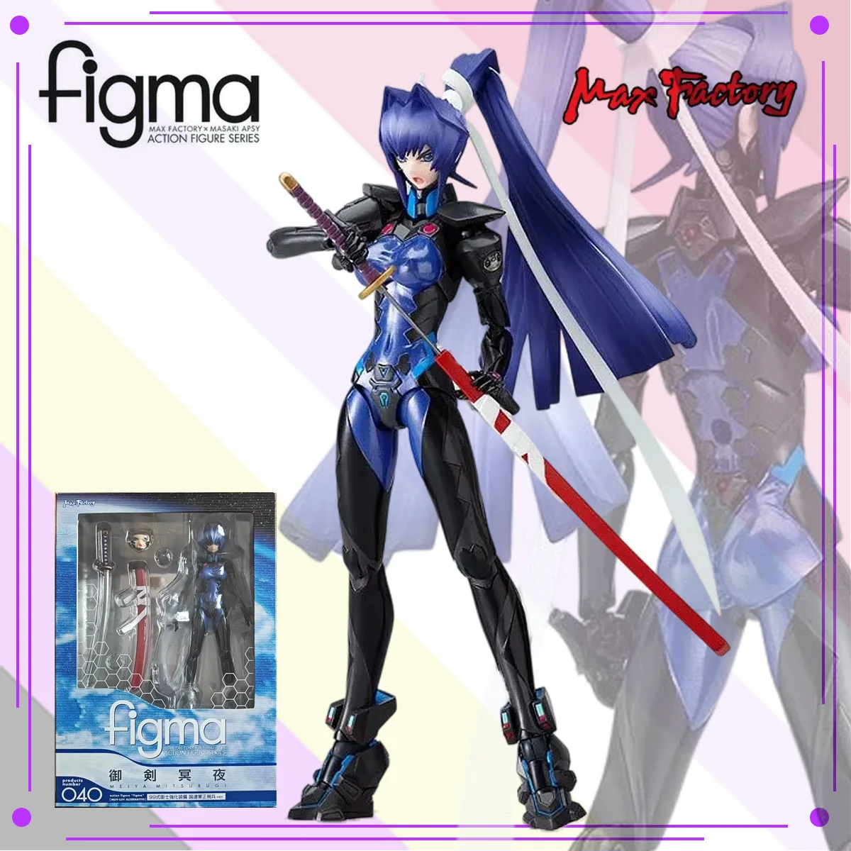 Фото Коллекционная фигурка Max Factory Original Figma Muv-Luv Alternative Total Eclipse: Кагами Сумика и Мицуруги Мейя, подарок №3