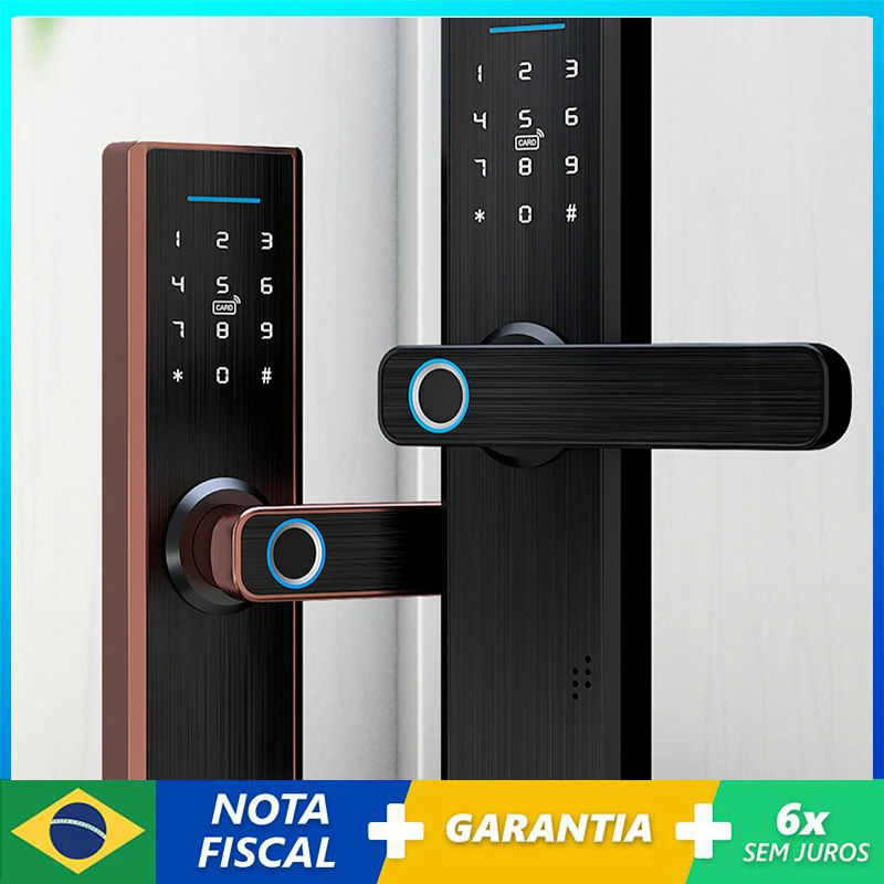 

Смарт-замок дверной Z50 Tuya с Wi-Fi и USB-зарядкой для умного дома