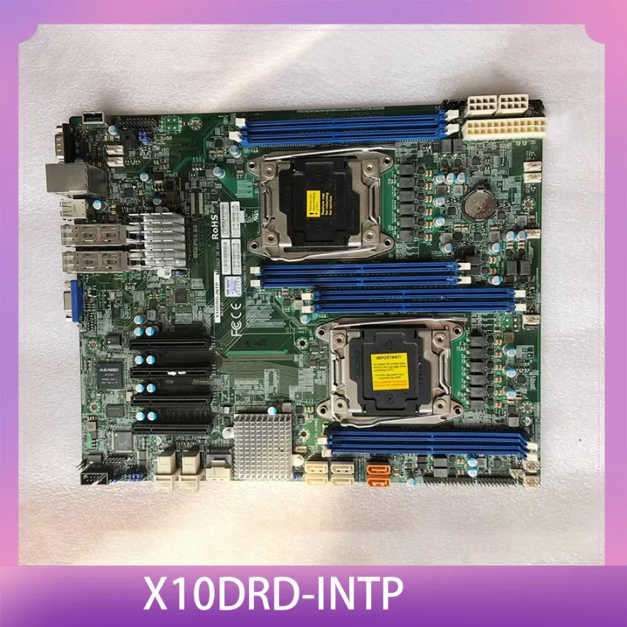 Для материнской платы Supermicro E5-2600 v4/v3 семейный процессор DDR4 LGA2011 X10DRD-iNTP