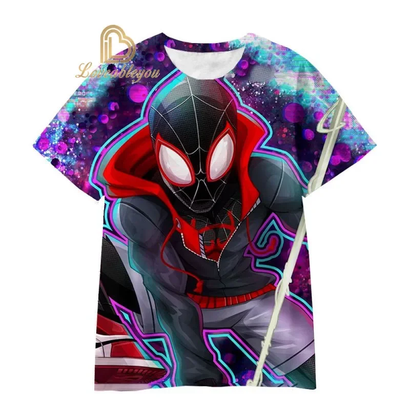 Футболка с изображением Человека-паука из м/ф мар