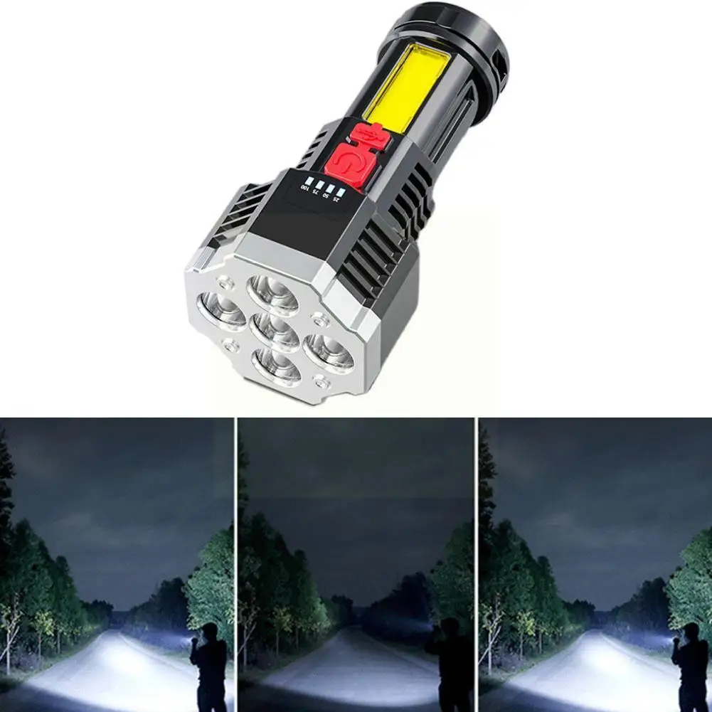 

Explosion Led Flashlight Strong Light Rechargeable Small Xenon Special Outdoor Bright Multi-function Super Forces O3i7