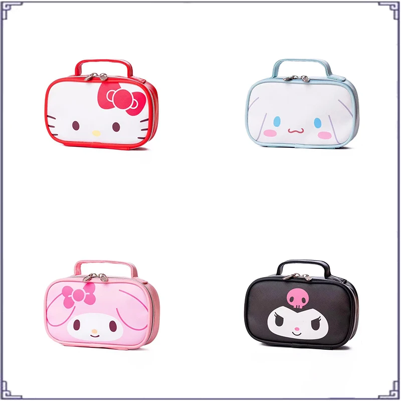 

Anime Kawaii Sanried Kuromi Cinnamoroll Kittys My Melody New Cartoon Tote Storage Bag Kids Christmas Birthday Gift