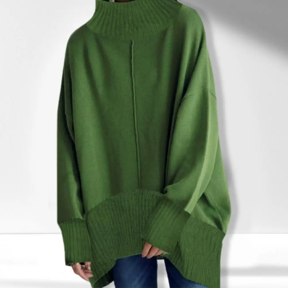 

Lady Winter Top Solid Color Women Autumn Top Oversized Women Sweatshirt