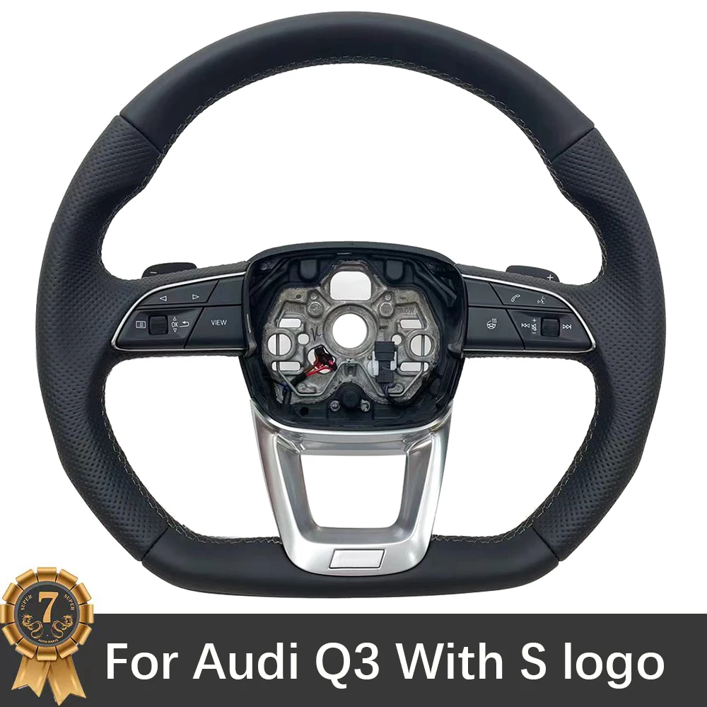 

For Audi Q3 D-Shaped Multifunctional Heated Steering Wheel With Paddles Assembly Accessories