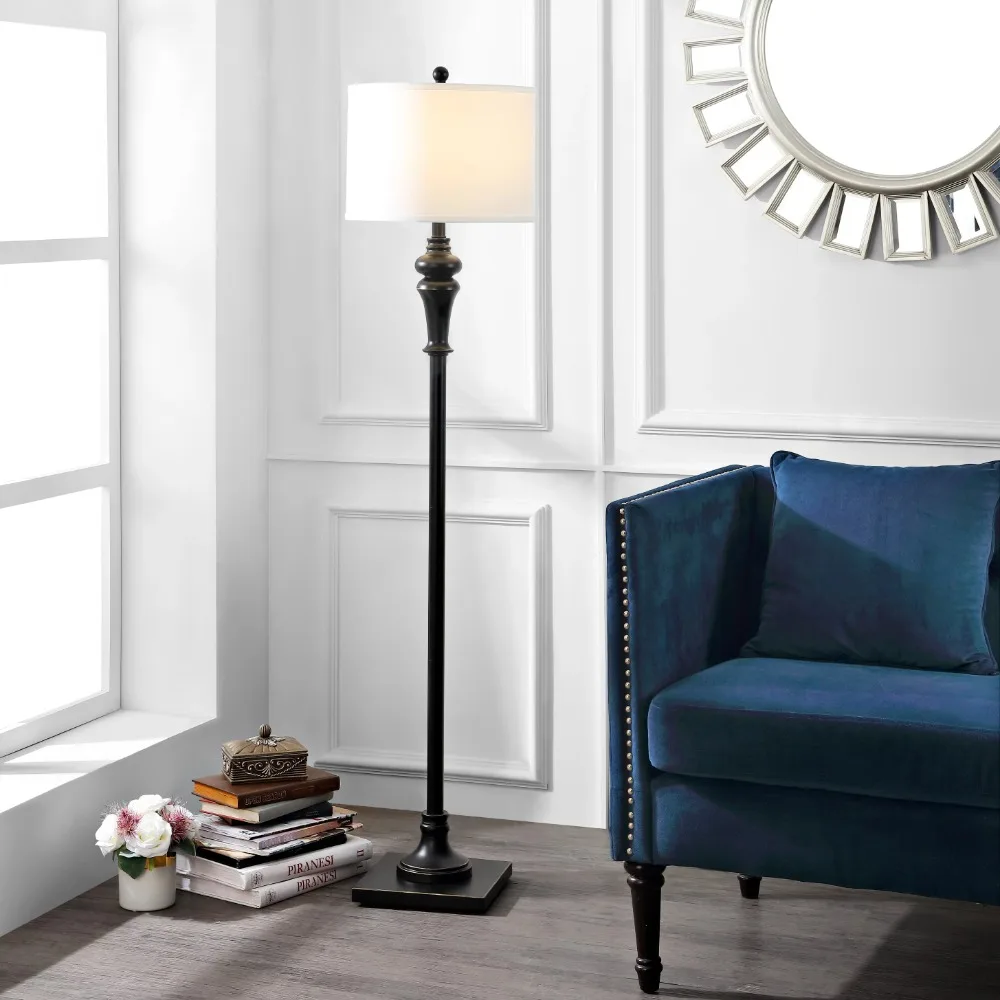 

SAFAVIEH Norla Floor Lamp | Black |