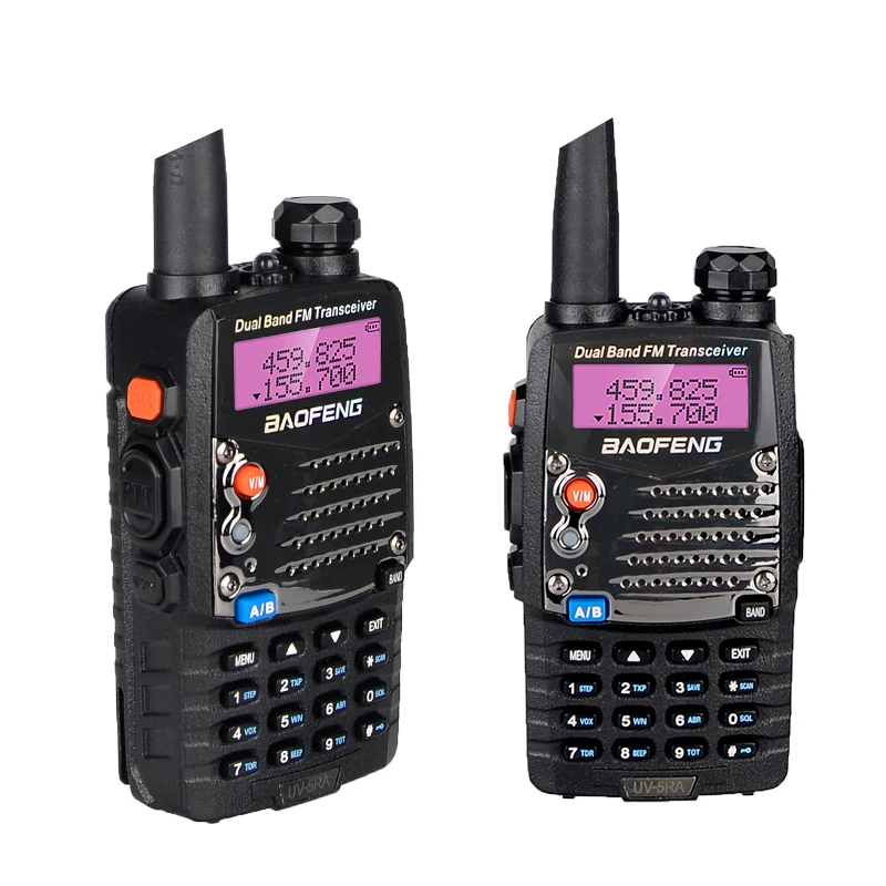 BAOFENG UV-5RA Portable Talkie Walkie Dual Band Two Way Radio bf uv 5RA Amateur for Hunting VHF/UHF Ham Radio FM Radio