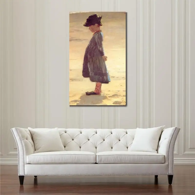 Картины с датской девушкой на пляже педером Северином кройе распродажа