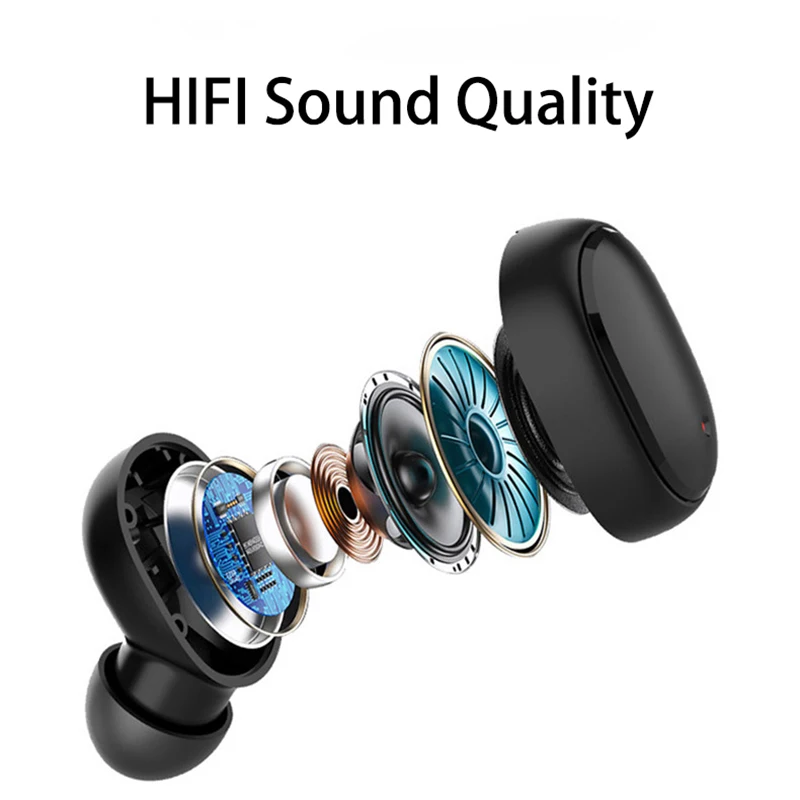 Original A6S Tws Earphone for Xiaomi iPhone Wireless Headset	High	Quality Bluetooth Headphone	Sport Hands-free Earphones