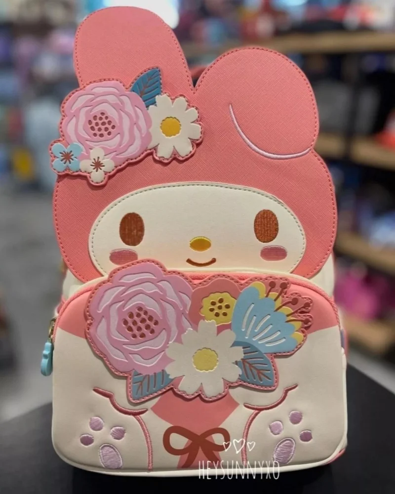 Мини-рюкзак Loungefly Sanrio My Melody с цветком и в подарок