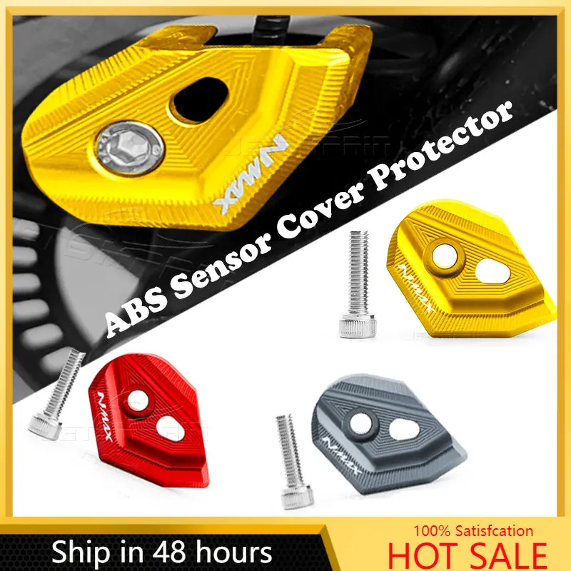 

Для YAMHAHA NMAX 125 155 NMAX125 NMAX155 датчик для мотоцикла Guard перед передними колесами ABS Sensor Protector Cover CNC Accessories
