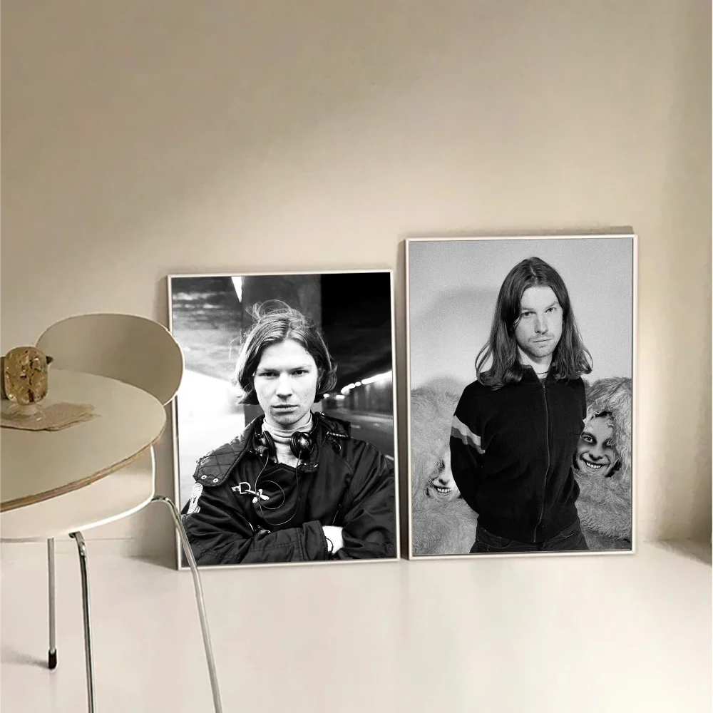1 шт. A-Aphex Twin DJ самоклеящийся художественный плакат водостойкая бумажная наклейка