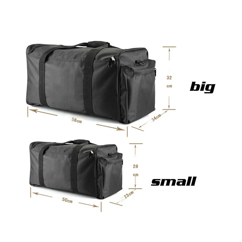 RC Car Storage hand Bag for 1/10 1/8 RC Crawler TRX-4 Axial SCX10 D90 Tamiya CC01 RC Model Car 58*34*32 50*23*28 S163