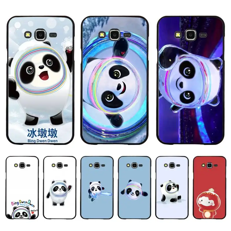 

Cartoon Panda Phone Case for Samsung S20 lite S21 S10 S9 plus for Redmi Note8 9pro for Huawei Y6 cover