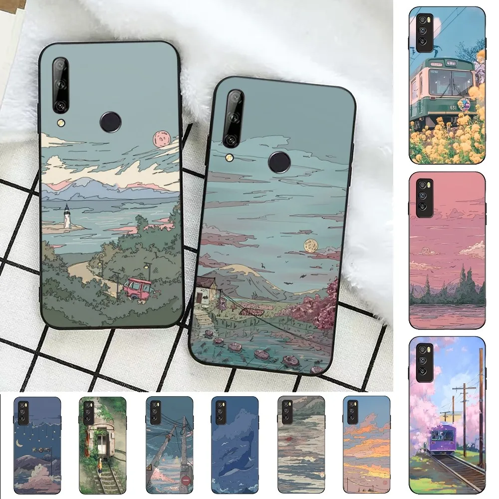 

Tiger Phone Case For Huawei Honor 10 lite 9 20 7A pro 9X pro 30 pro 50 pro 60 pro 70 pro plus
