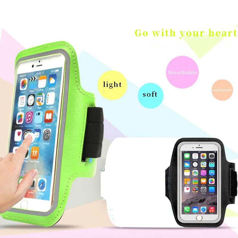 Running Mobile Phone Arm Bag Outdoor Unisex Armband Sports Sleeve Wrist Waterproof | Мобильные телефоны и аксессуары