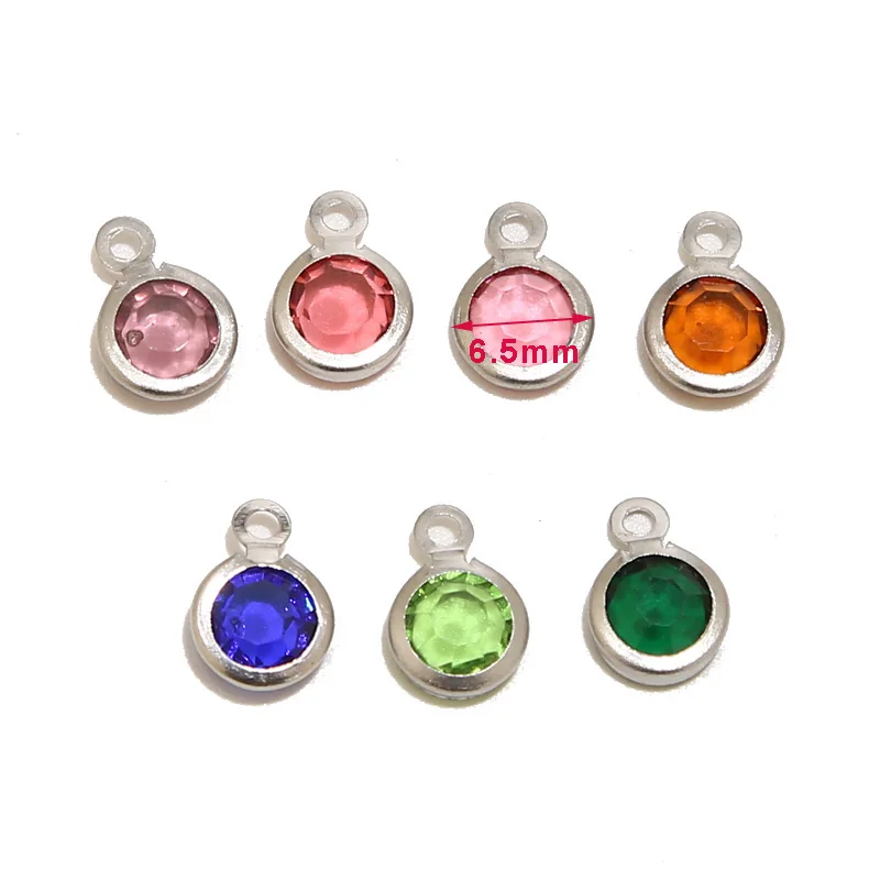 

20 шт., бусины из нержавеющей стали, ширина 6,5 мм