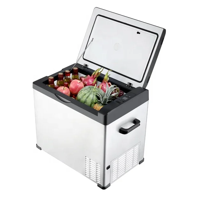 

Car or home use portable compressor 12v car refrigerator 50l