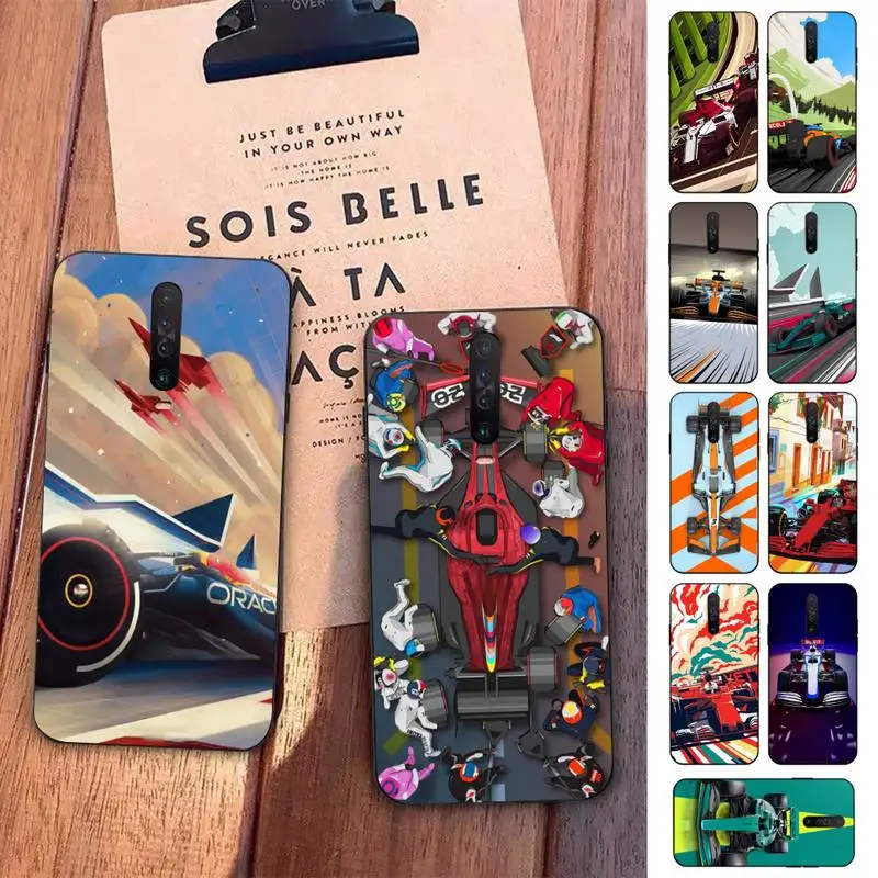 

Racing Circuit Phone Case for Redmi 5 6 7 8 9 A 5plus K20 4X S2 GO 6 K30 pro
