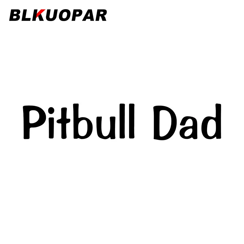 

Наклейки на лобовое стекло BLKUOPAR Pitbull Dad