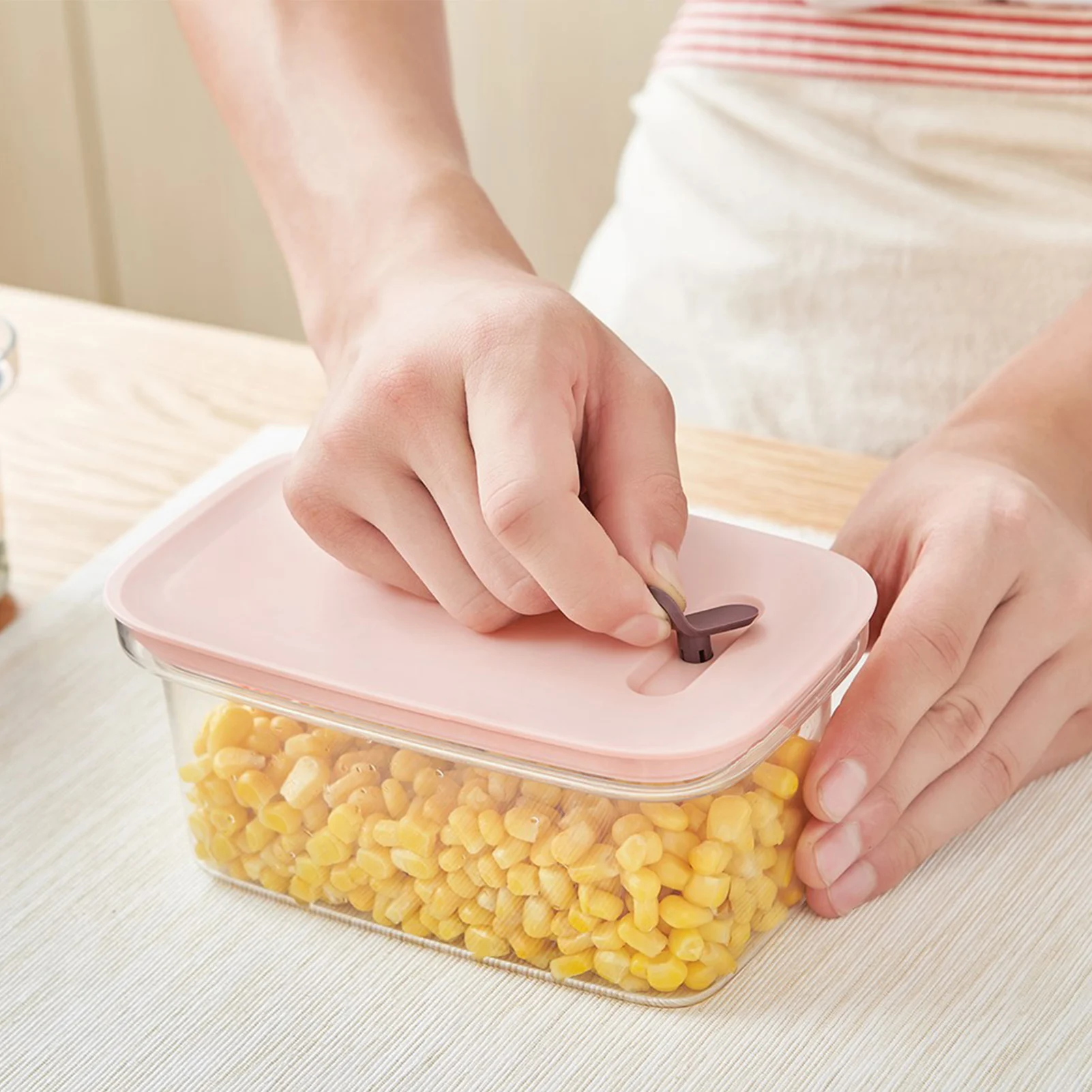 

Fridge Storage Containers Drawer Unique PP Design Pull Out Produce Containers Bins With Lid Great Help For Pantry Kitchen Organi