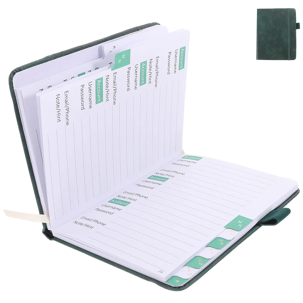 

Belt Small Address Book Portable Pocket Pen Holder Contact Addresses Phone Office