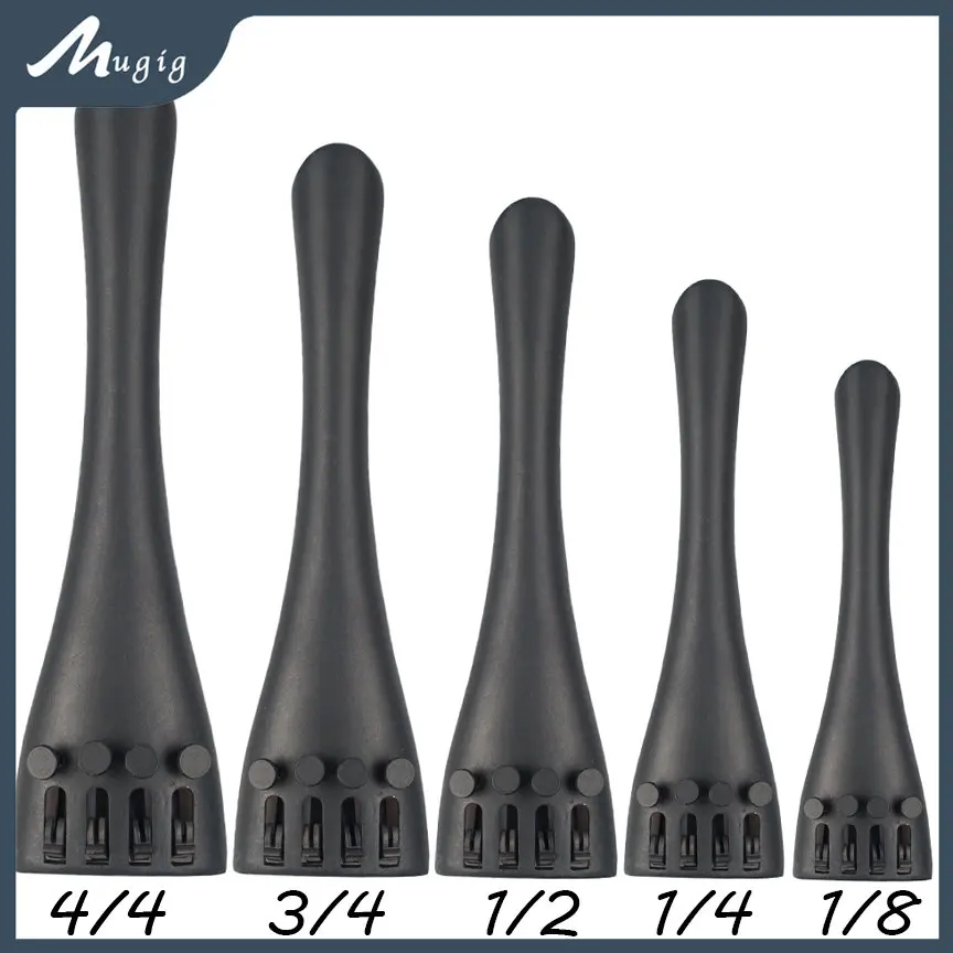 

Mugig заглушка для виолончели из алюминиевого сплава с регулируемой заглушкой для виолончели 4/4 3/4 1/2 1/4 Струнные инструменты запчасти