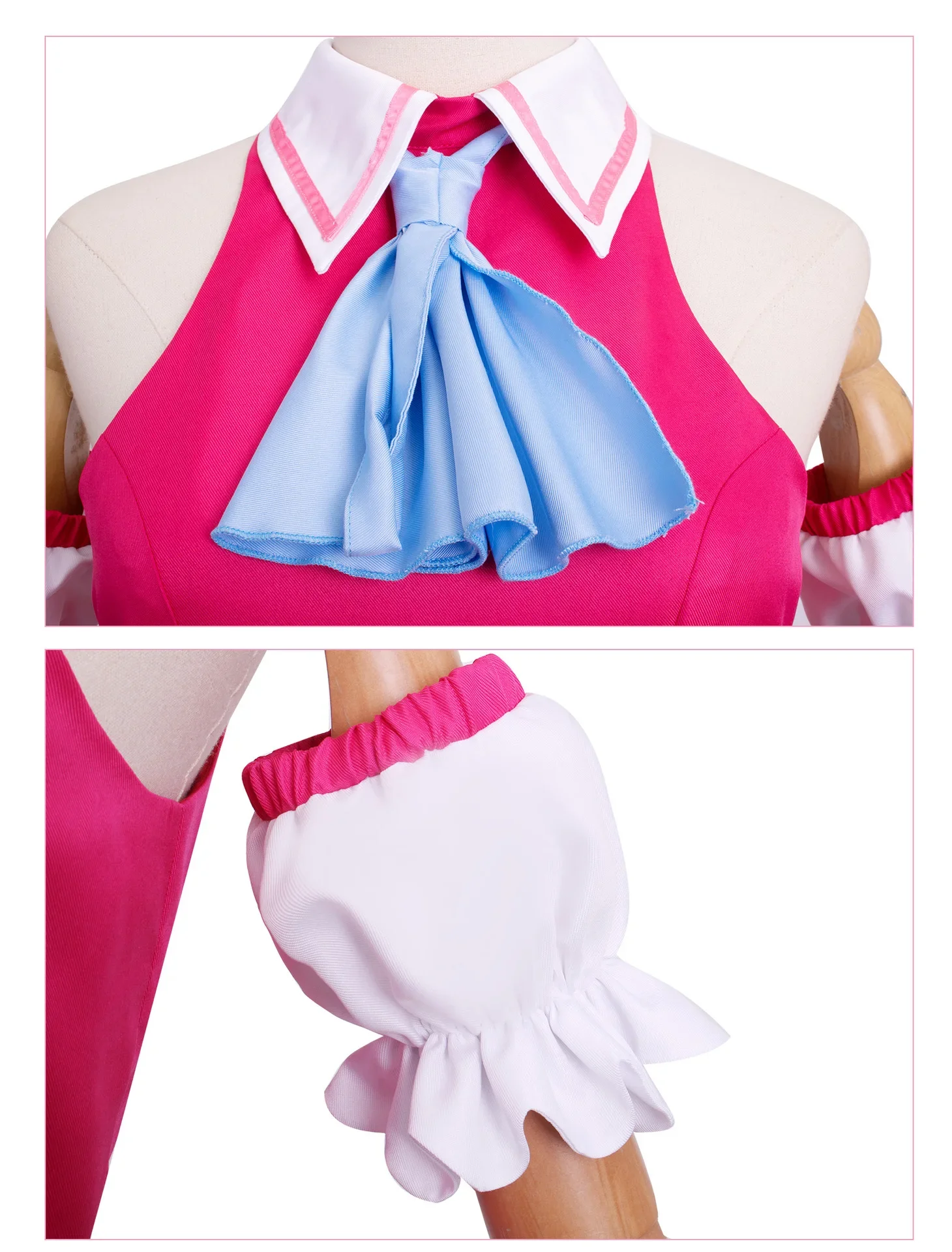 Аниме Oshi No Ko Hoshino Ai Косплей Костюм Розовое платье Song наряд костюмы для вечеринок