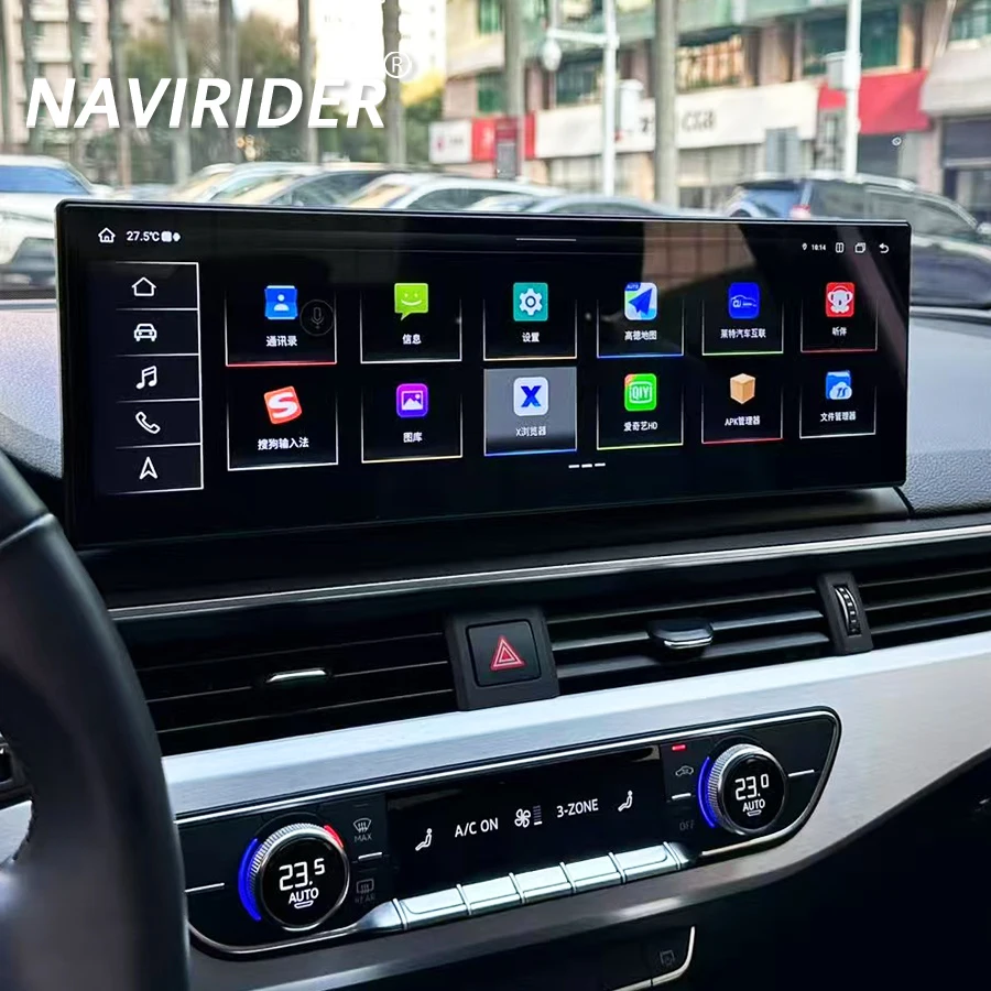

Мультимедийная автомагнитола с CarPlay и Android Auto для Audi A4 A5 A4L 2017-2019, 14.9 дюймов, 2560x1440, видеоплеер, головное устройство, стерео, GPS