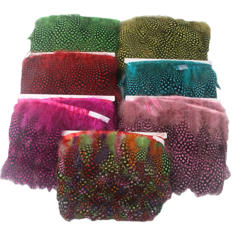 

1Yard/lot Pheasant Feather Trim Trimming Clothing Wedding Dress Feathers For Craft Accessories DIY Plumas