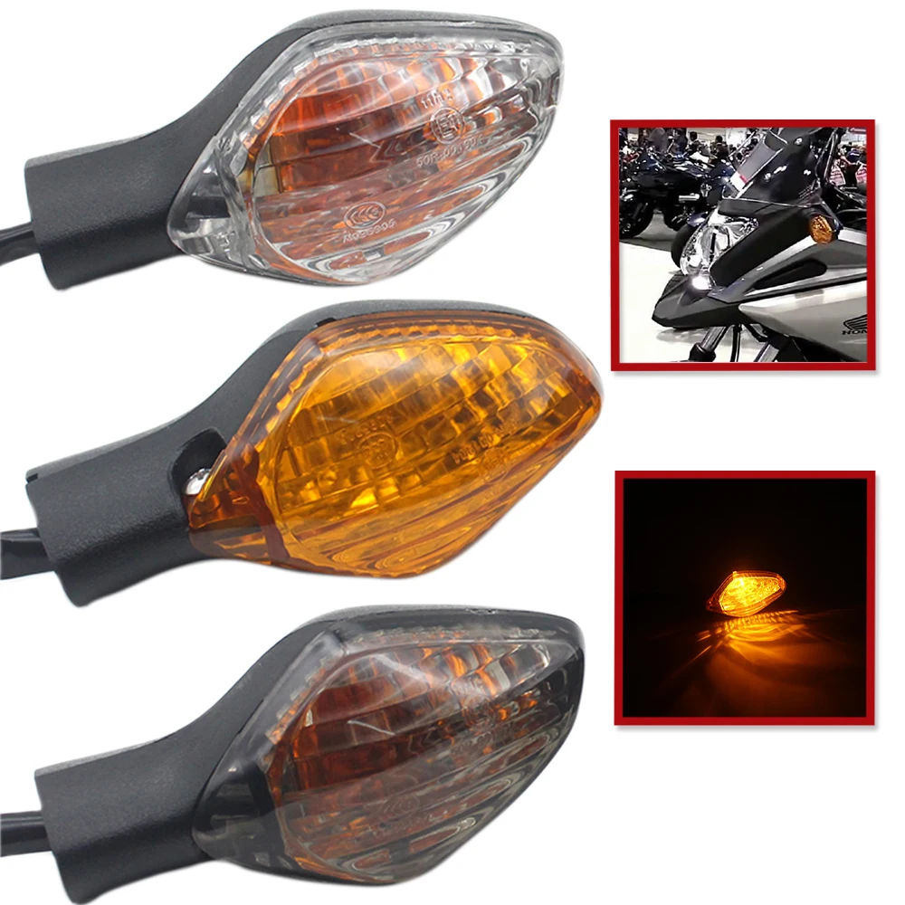 

Pokhaomin Turn Signal Indicator Light Front Rear for HONDA NC700 NC750 S/X/D 12-18 CTX700 N/DCT 2014-2018 NC700X NC750X NC750S