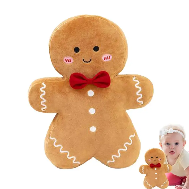 38 см мультяшный пряничный человечек плюшевая кукла многофункциональная поясная