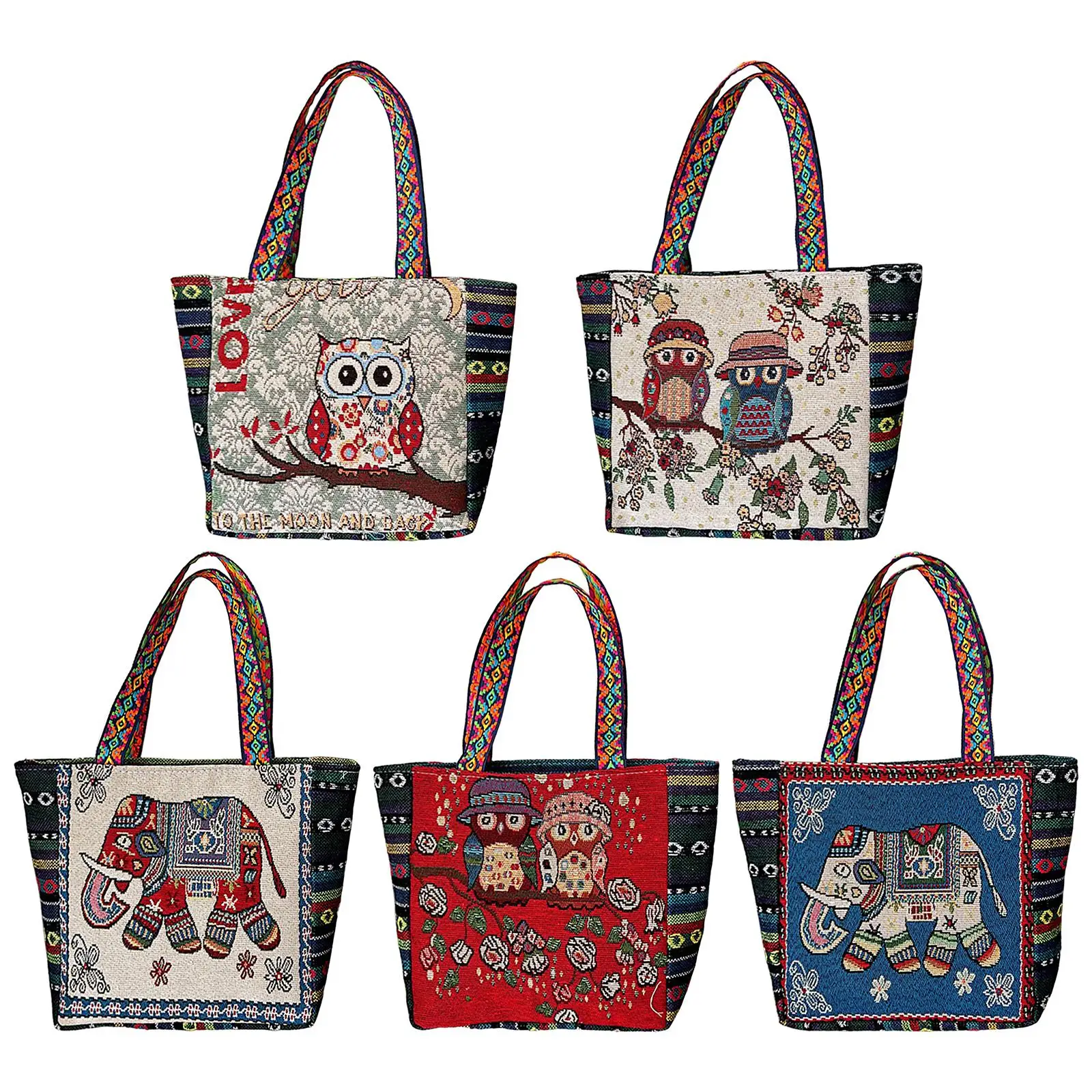 

Vintage Style Women Tote Bag Casual Handbags Daily Bags Shopping Bags Handmade Fashion for Party Home Shopping Dating Outdoor