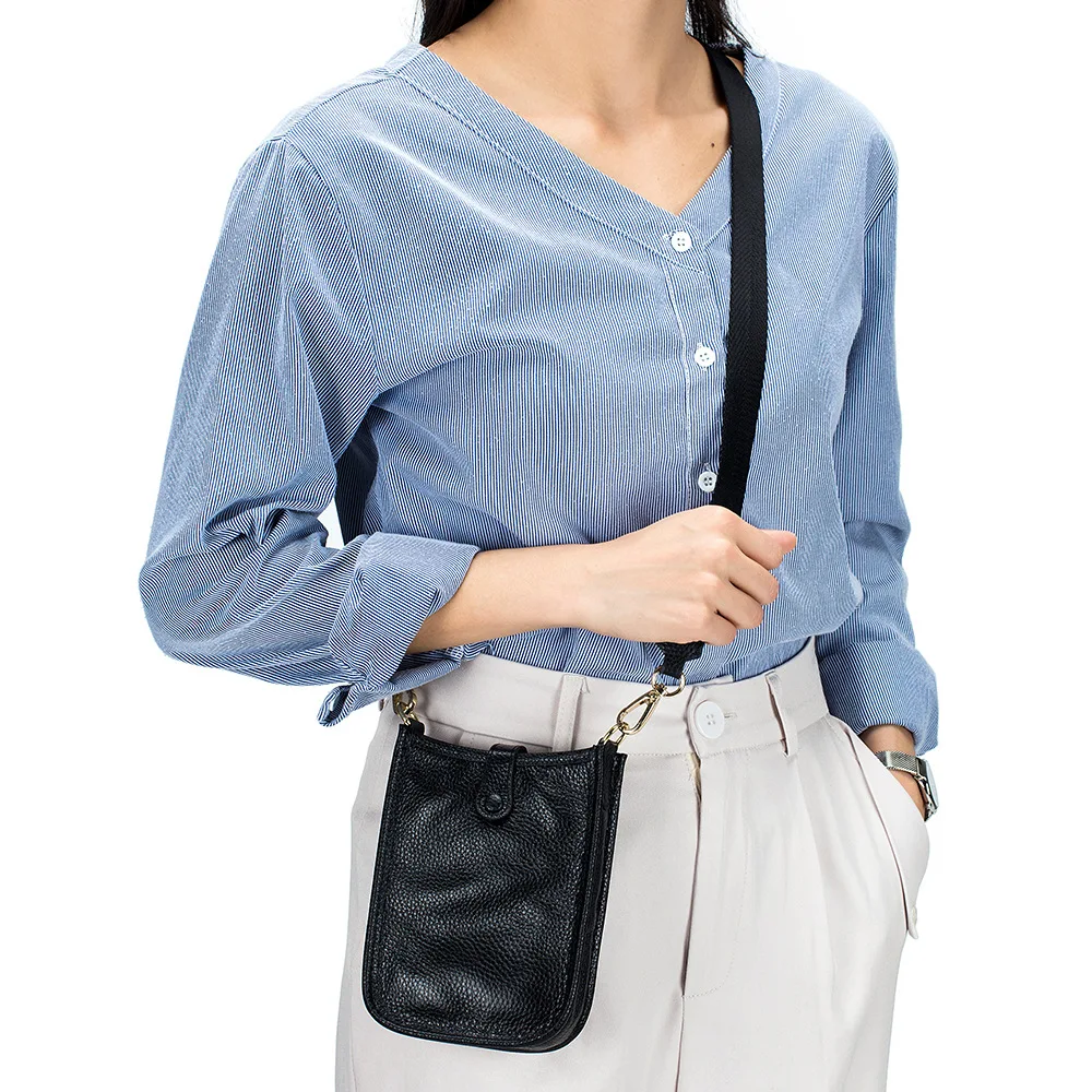 

Women Mini Soft Genuine Leather Fashion Bucket Shoulder Crossbody Bags Tote Handbags Cosmetic Phone Bags Lychee Pattern Hasp