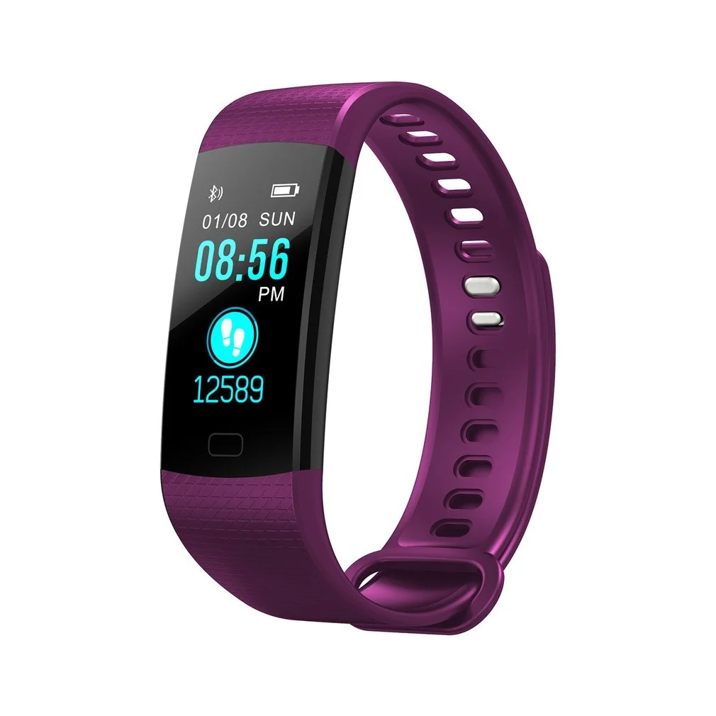 

Y5 Bluetooth Smart Band Color Screen Heart Rate Blood Pressure Monitor Pedometer Bracelet Fitness Intelligent Hand Ring Hot Sale