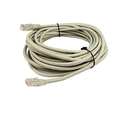 Подключаемый кабель длиной 1.8 метра маркировки "новый" с разъемом для вилки и RJ45 для сети Ethernet CAT5e, модема ADSL, маршрутизатора Hub, патч-корд UTP, кабель-лидер N1.8 для интернета, ПК, ноутбука серого цвета.