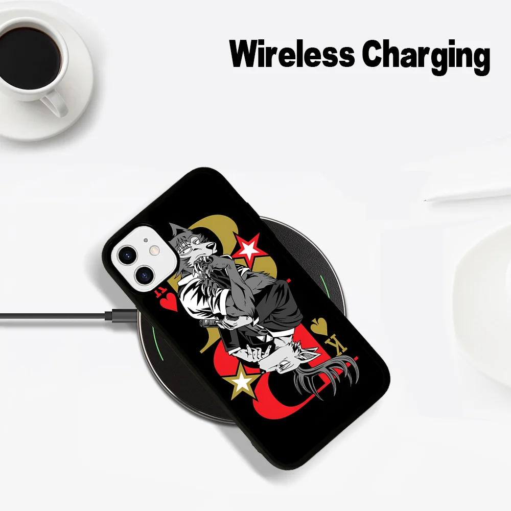 BEASTARS Phone Case Magnetic For IPhone 16 14 13 12 11 15 Pro Max Plus Magsafe Wireless Charge Cover