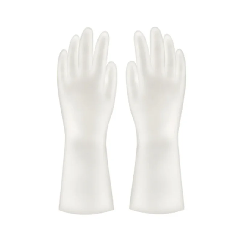 

Female waterproof rubber latex dishwashing gloves kitchen durable cleaning housework chores dishwashing tools