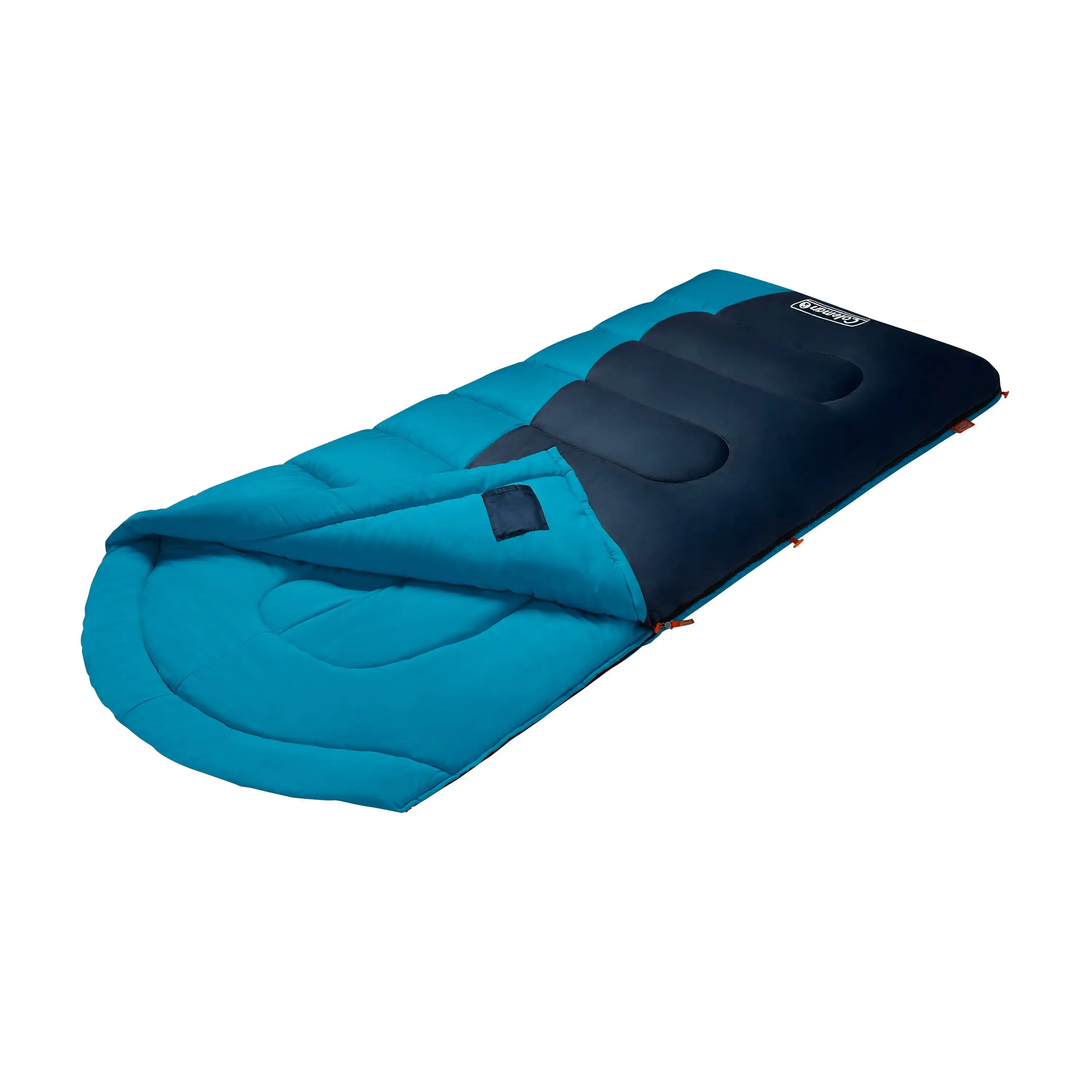 

40°F Big and Tall Sleeping Bag, Deep Ocean