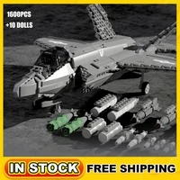 military airplane f 35 stealth fighter building blocks 1600pcs city compatible plane moc bricks children assembly toys