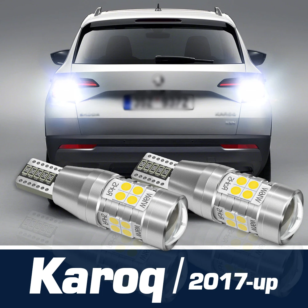 

2pcs LED Reverse Light Backup Bulb Canbus Accessories For Skoda Karoq 2017 2018 2019 2020