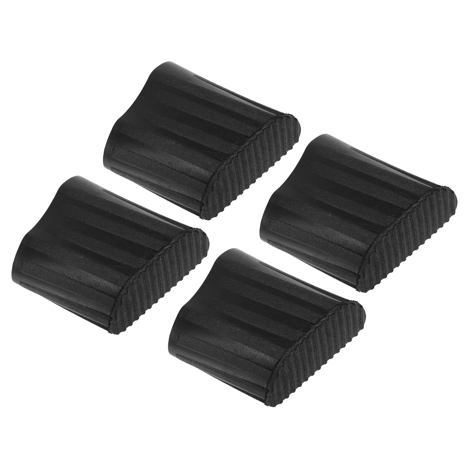 

4Pcs Rubber Ladder Feet Rest Mats Non-skid Feet Covers Folding Ladder Accessory