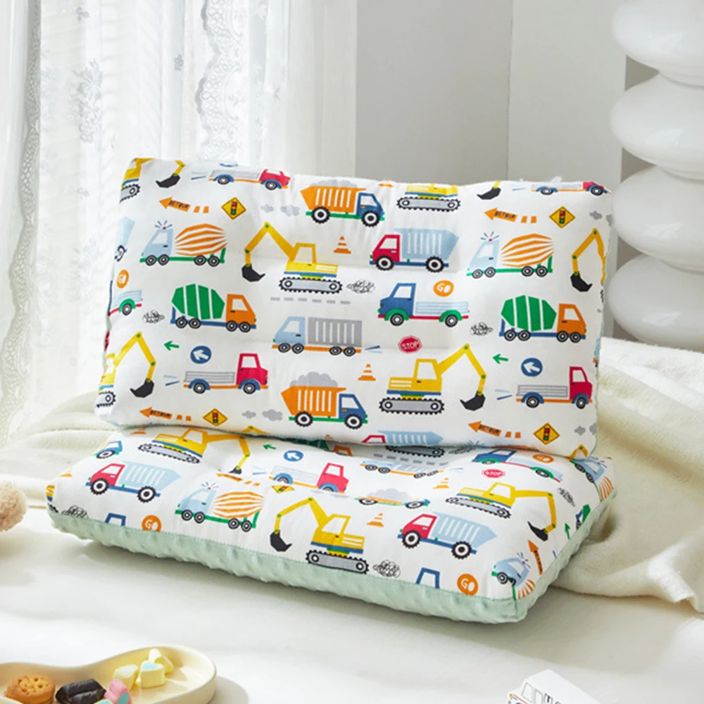 

Kids Memory Cotton Pillow Bed Doudou Cotton Comforts Pillow for Cervical Pillow Slow Rebound Adult Neck Sleep Pillow Guard Cojín