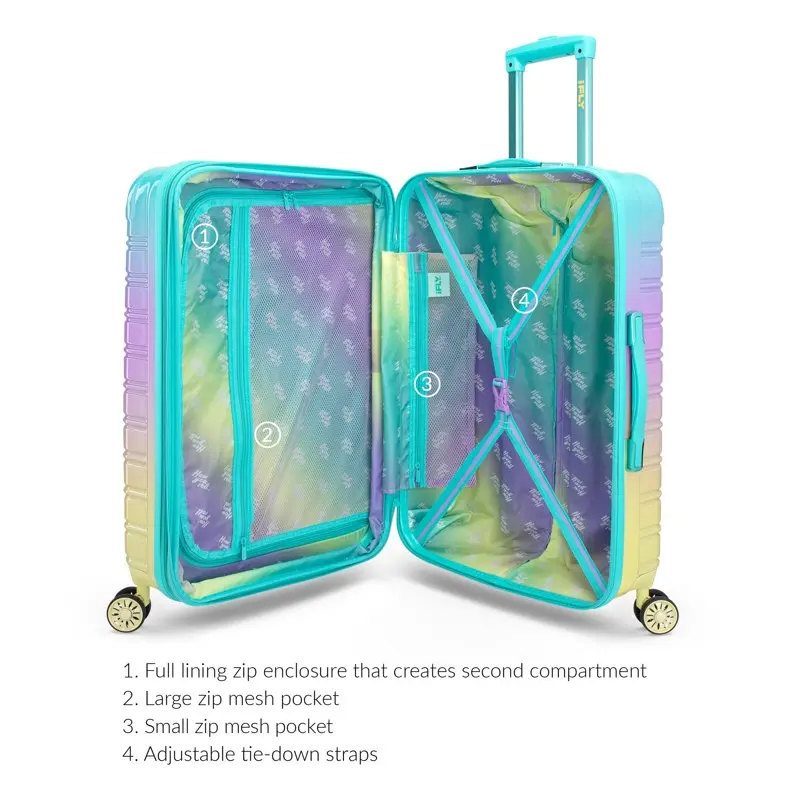 Hardside Checked Luggage Fibertech 24