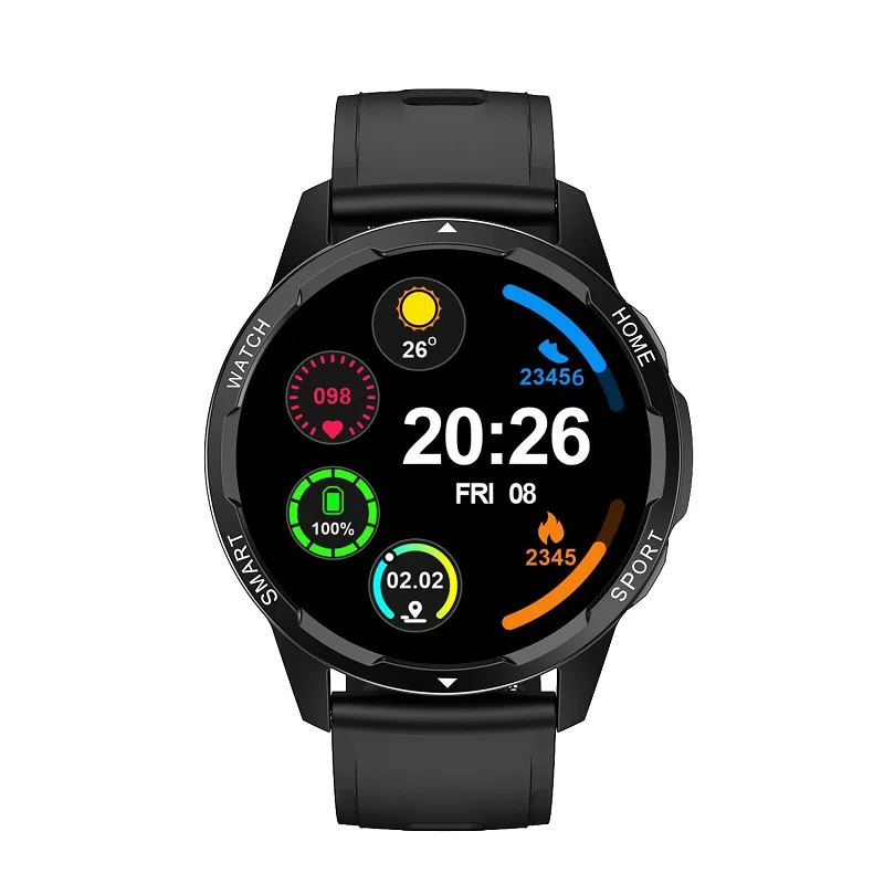 

2023 T5 Max Smart Watch 1.28inch Screen Bluetooth Call Heart Rate Blood Pressure Smartwatch FitPro App Pk T900 Pro Max