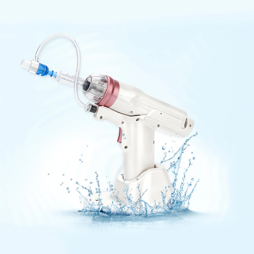 EZ Negative Pressure Mesotherapy Gun Hydrolifting Water Therapy Meso Injector Kit Hydrolifting Gun Heathy beauty Skin Care Tools