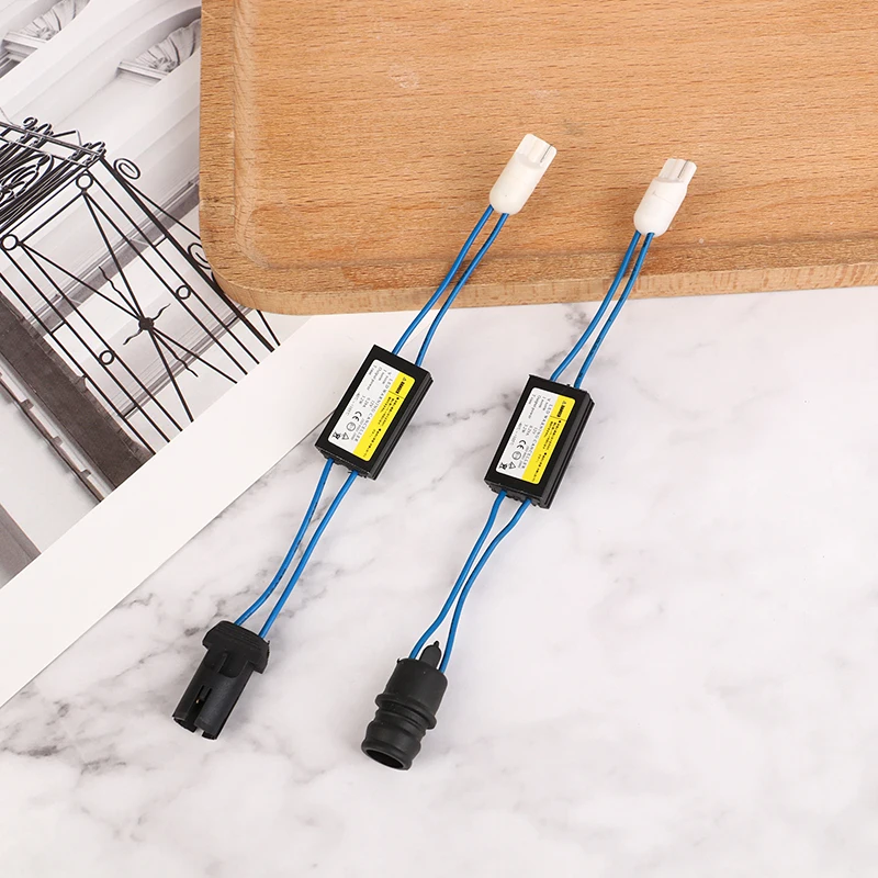 

1 шт. T10/T15 canbus светодиодный декодер W16W провод сопротивления для удаления кода неисправности резиновая головка