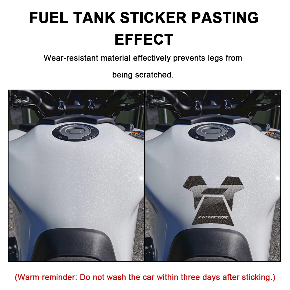 1 комплект защиты бака мотоцикла для Yamaha Tracer 9 GT 9GT Plus 2021 2022 2023 2024 противоскользящие